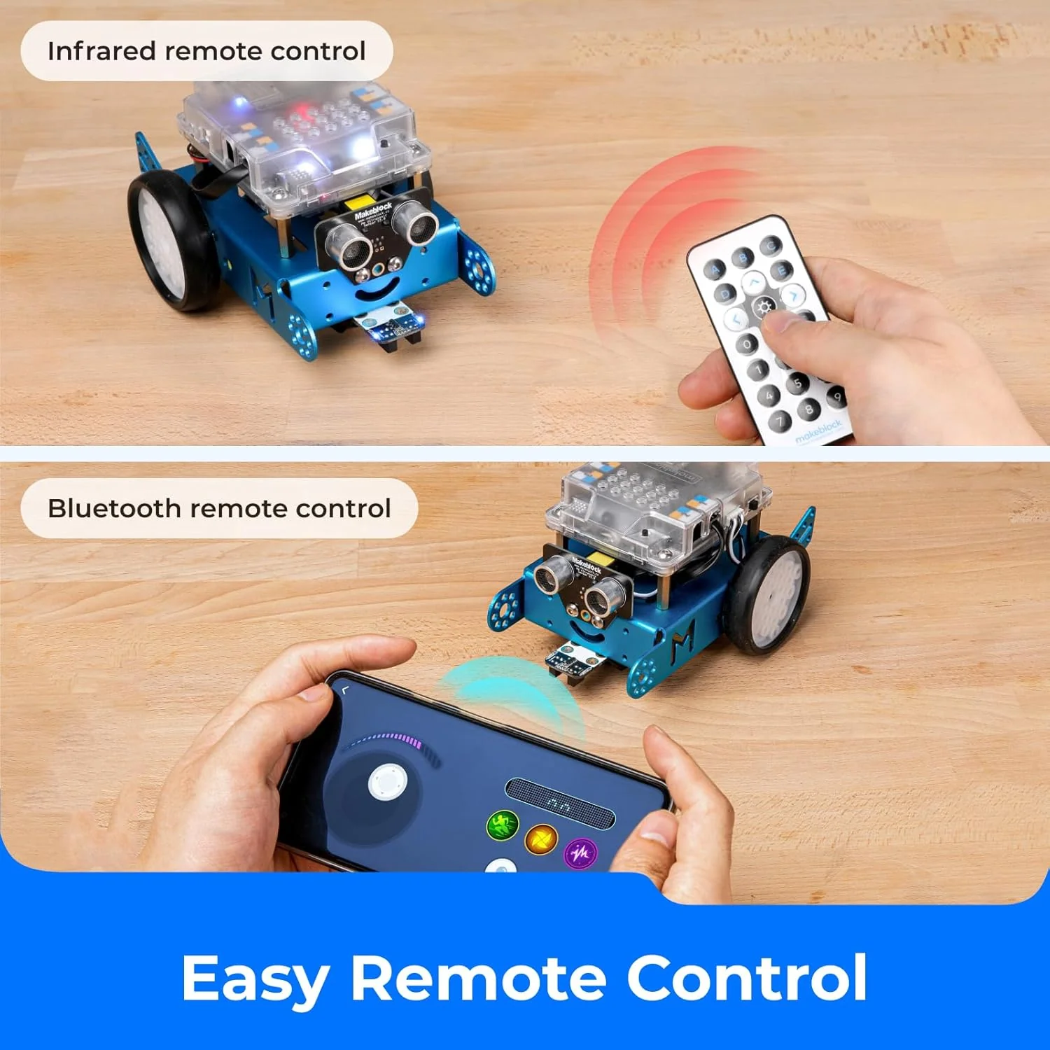 Makeblock Mbot Programming Educational Robot DIY Kit V1.1 Bluetooth Version - Image 7
