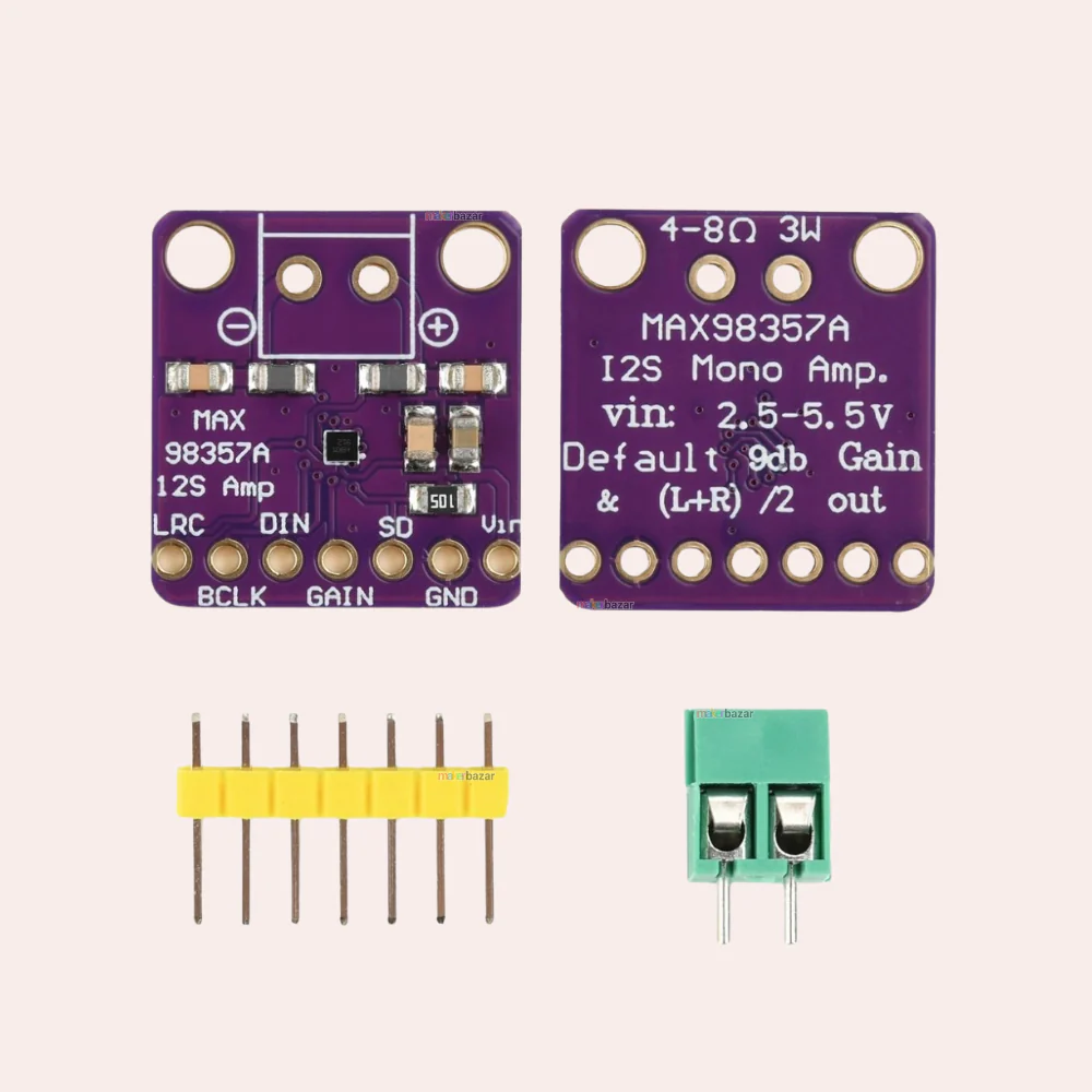 MAX98357 I2S 3W Class D Audio Decoder Module - Image 2