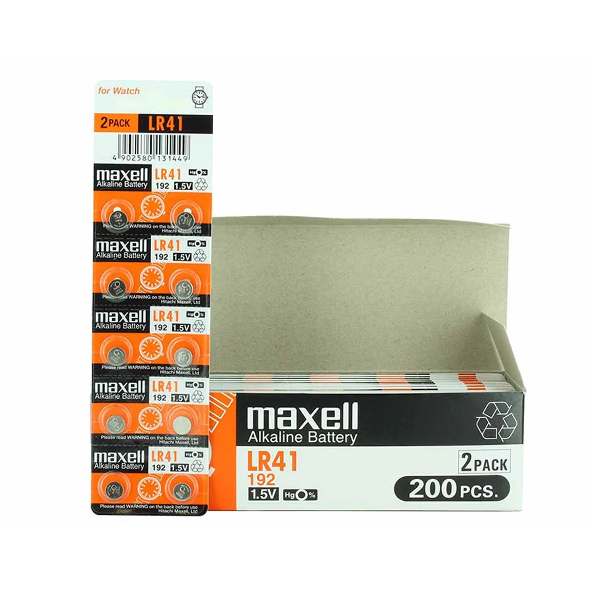 Maxell Original 1.5V Non-Rechargeable Round Alkaline Button Battery - Image 3