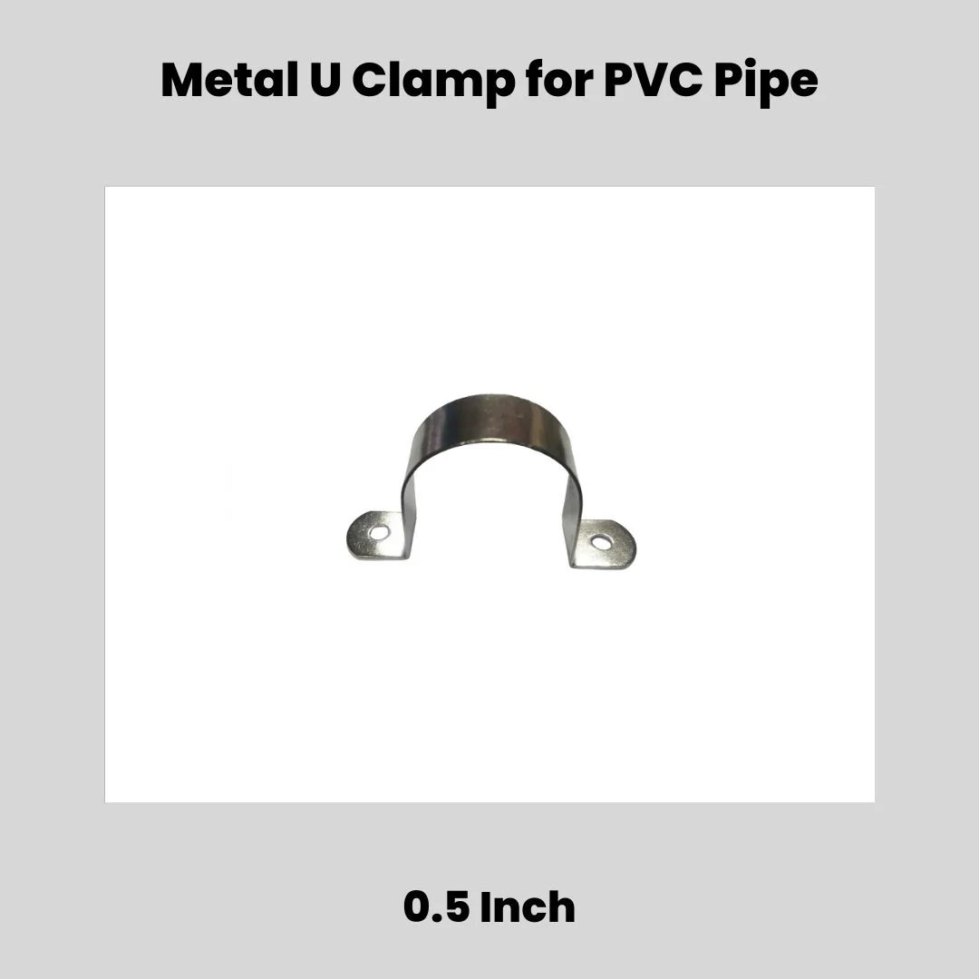Metal U Clamp for PVC Pipe - Image 6