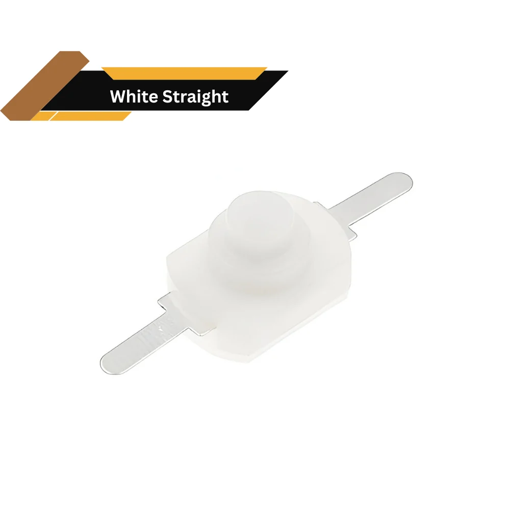 1210YD Self-Locking Torch Switch 12x10mm On-Off Button - Image 2