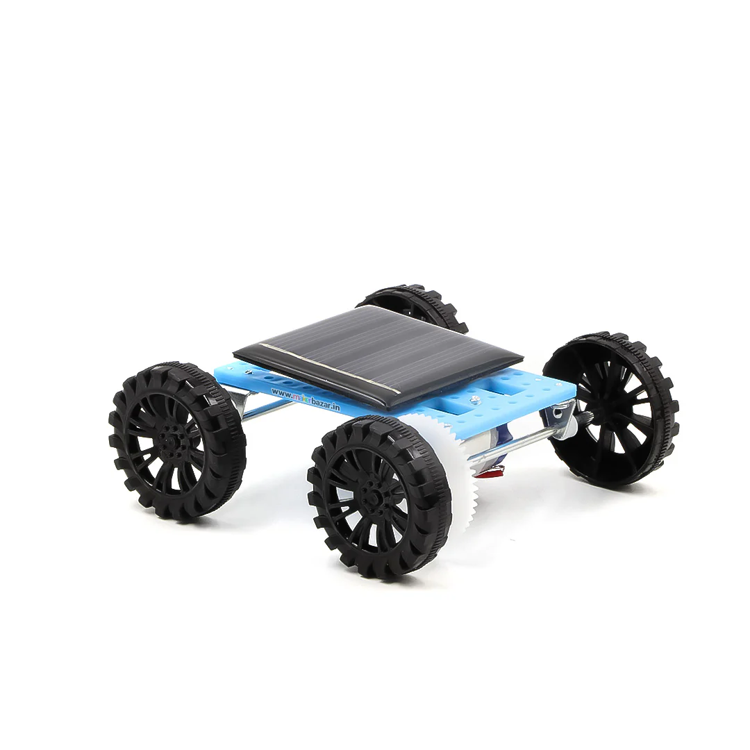 Mini Solar Powered DIY Toy Car Kit - Image 4