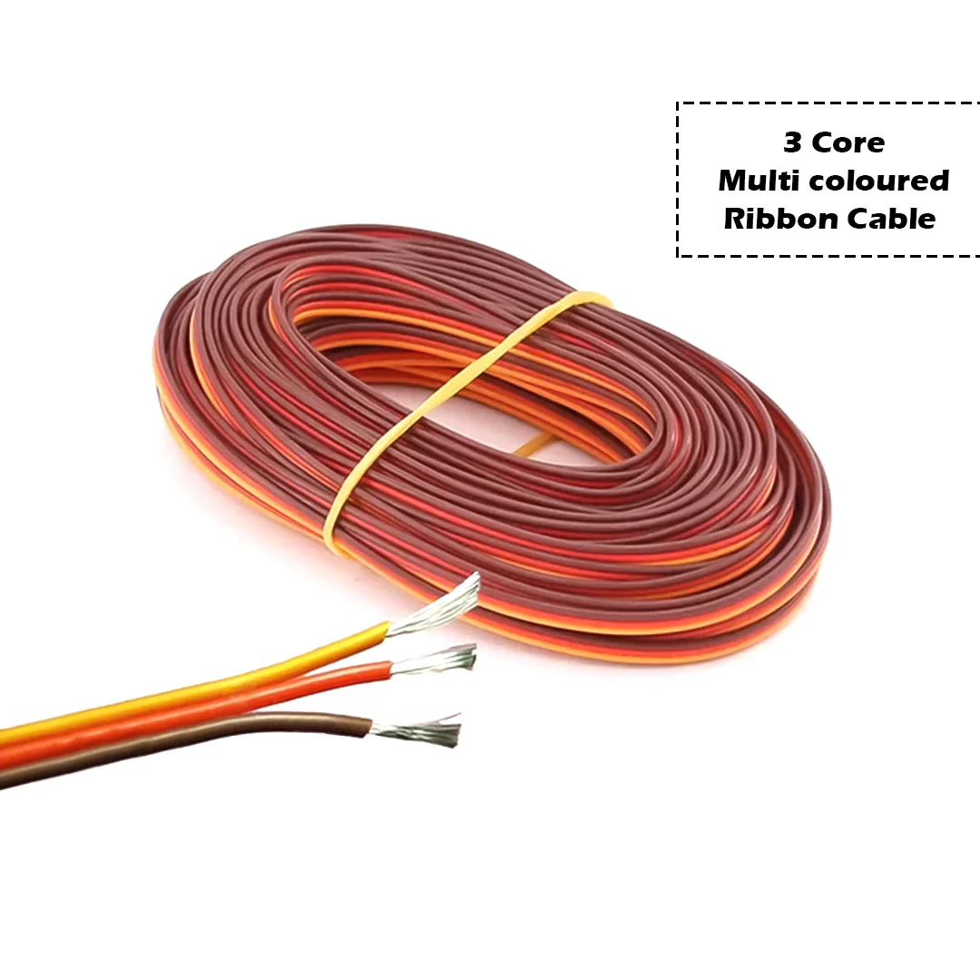 Multi-coloured Ribbon Cable Wire - Image 3