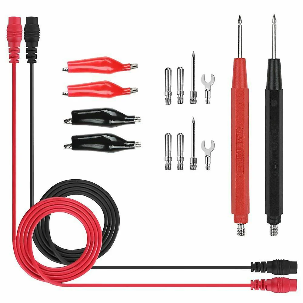16-in-1 Multifunction Digital Multimeter Test Probe Wire Pen with Different Connectors Kit - Image 2