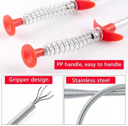 [Type 1] Multifunctional Cleaning Claw Drain Pipe Cleaner 160cm/5ft - Image 2