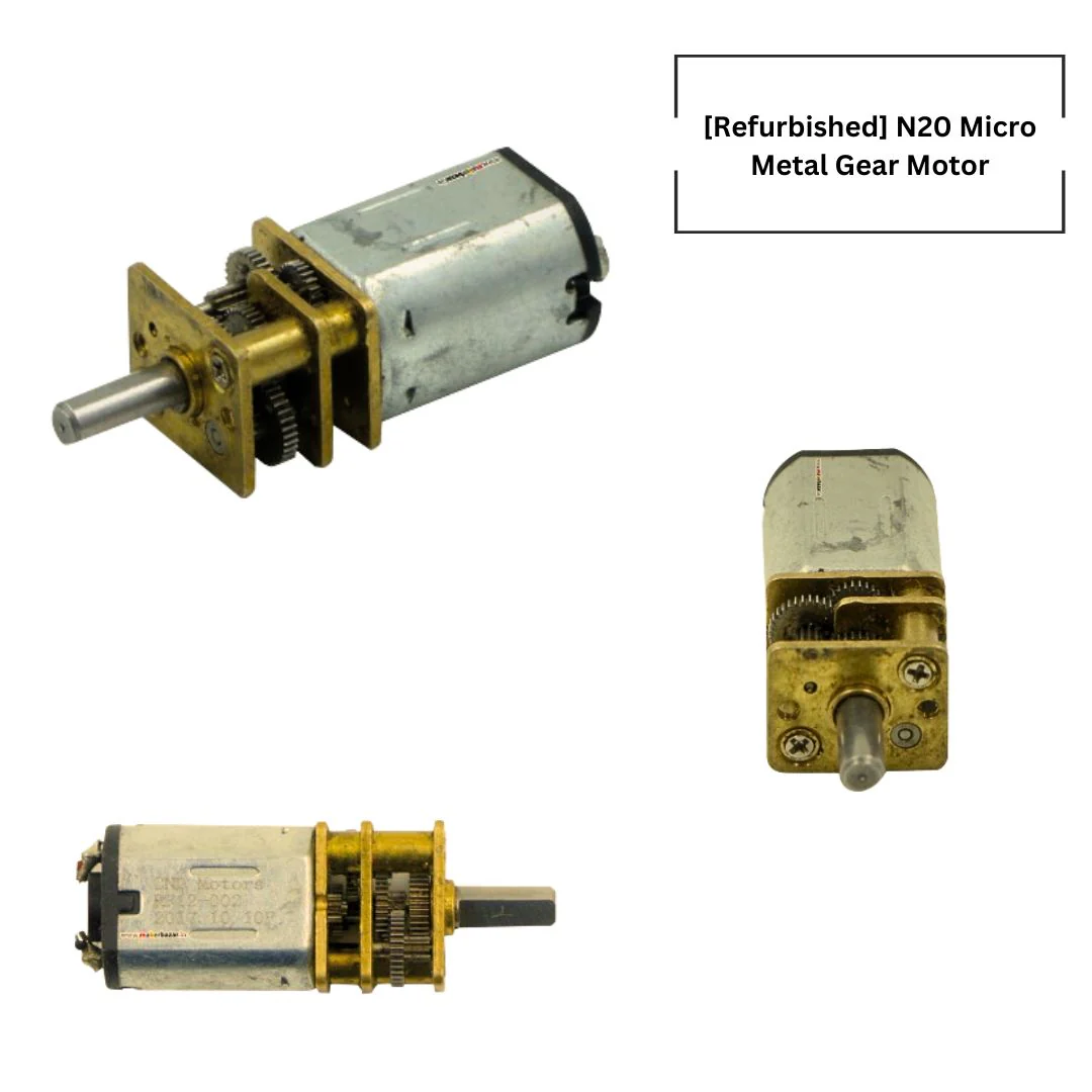 N20 12V Micro Metal Gear Motor without Encoder (Random RPM) - Image 4