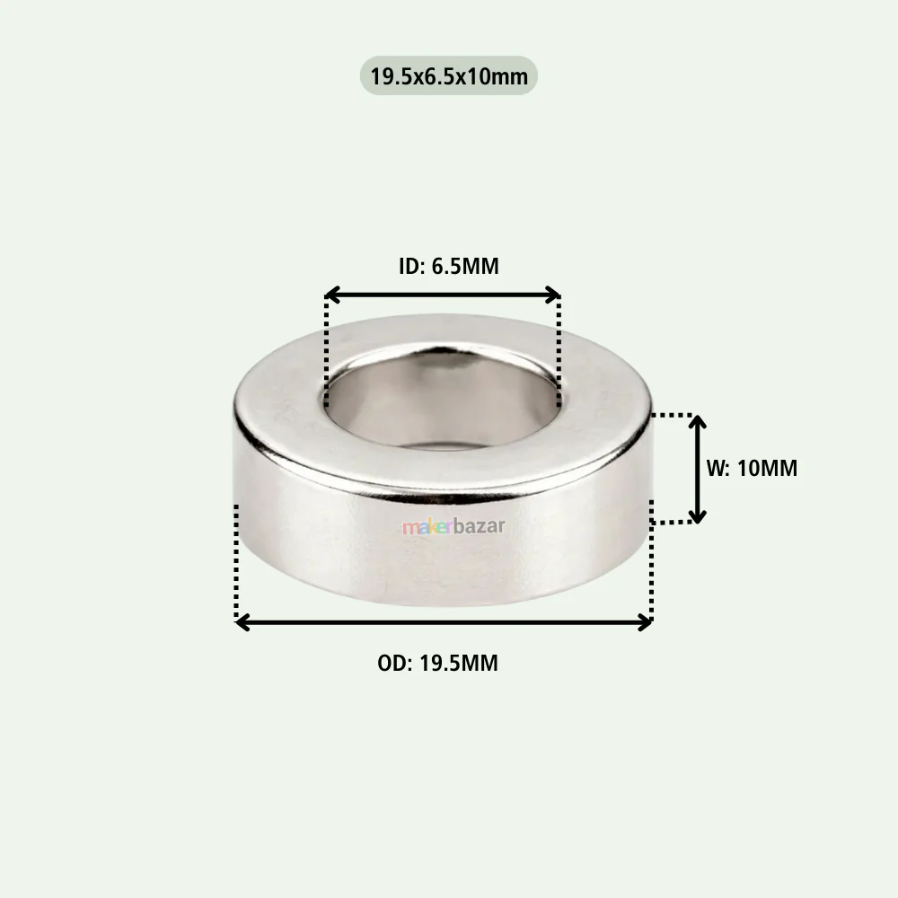 Neodymium Ring Magnets with Hole High Strength Rare Earth - Image 4