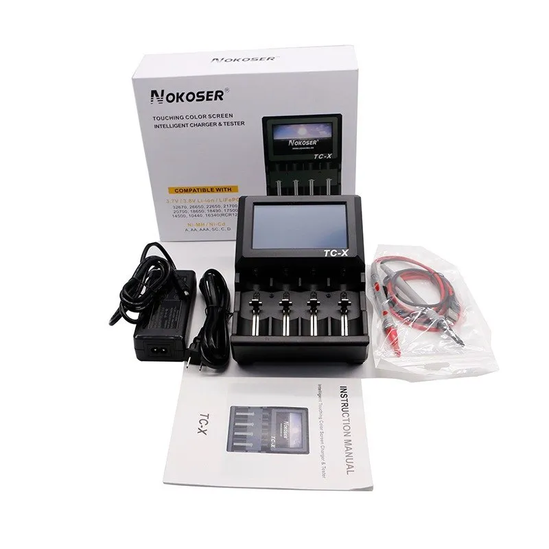 Nokoser: Touching Color Screen Intelligent Battery Charger and Tester - Image 5