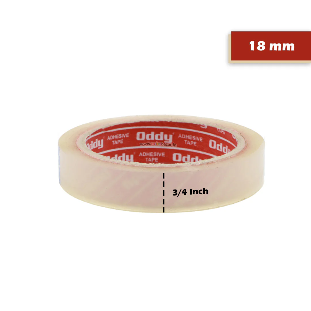 Oddy: 40M Transparent BOPP Packaging Premium Tape [40-Meters] - Image 6