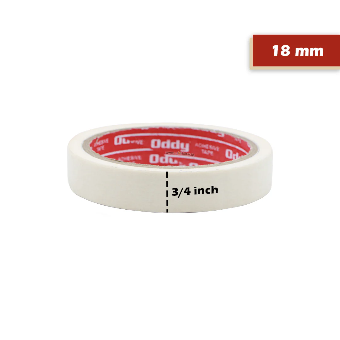 Oddy: Self Adhesive Masking Tape (Super Strong) [20-Meters] - Image 12