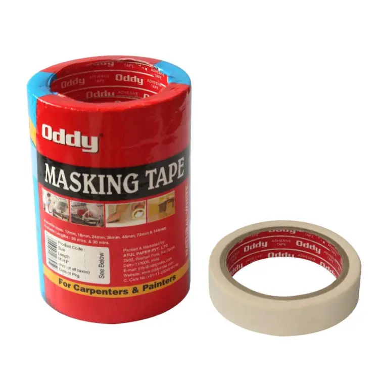 Oddy: Self Adhesive Masking Tape (Super Strong) [20-Meters] - Image 3