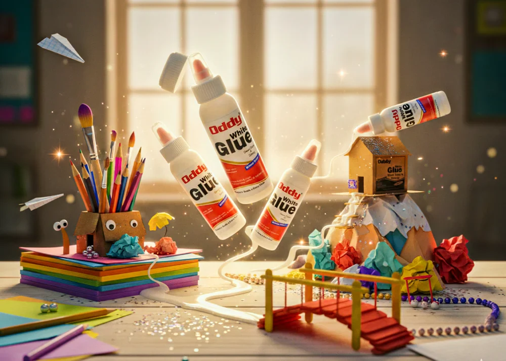 Oddy: WG White Glue Bottles Craft Adhesive - Image 2
