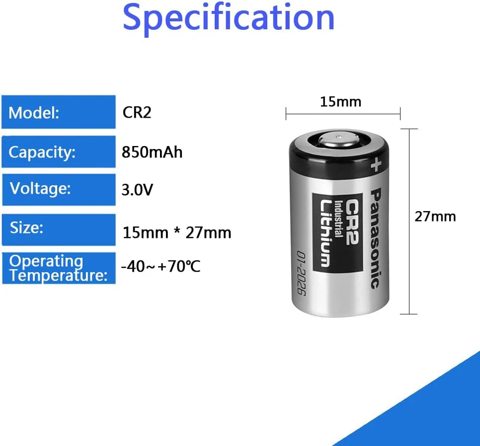 Panasonic: CR Cylindrical Industrial Lithium Batteries - Image 3