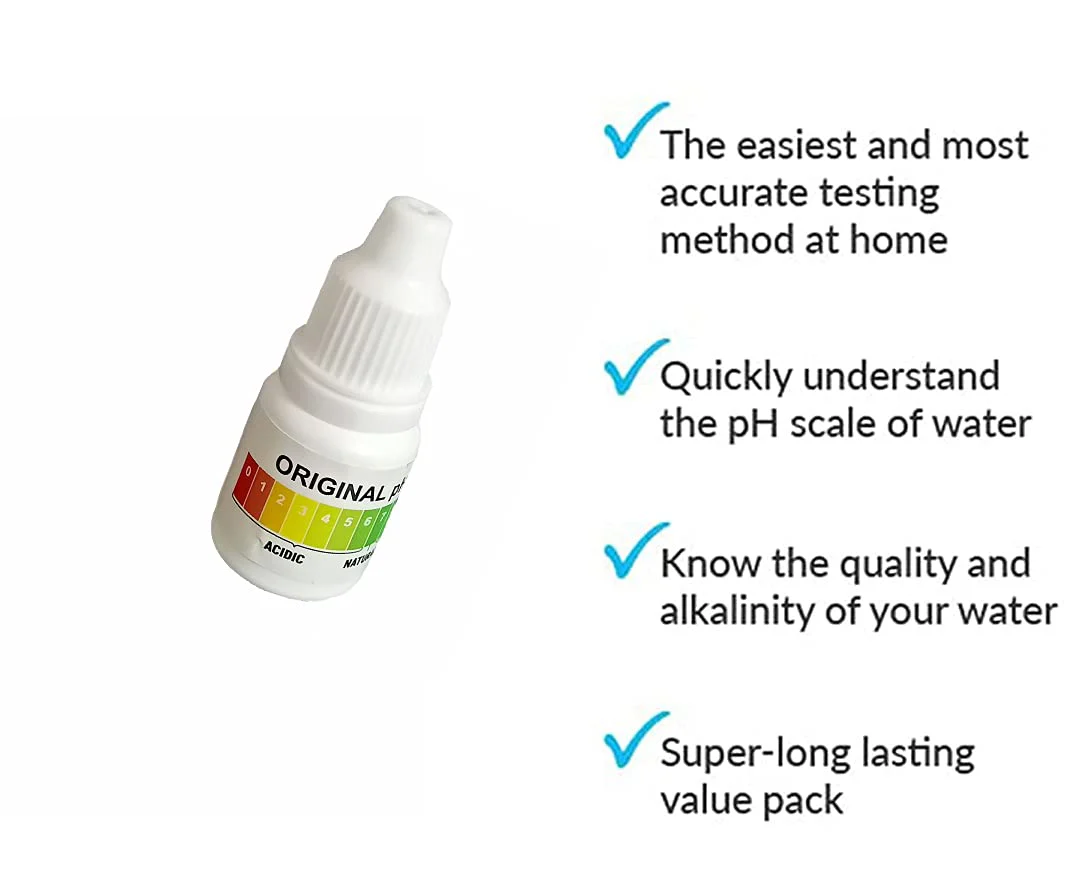 pH Liquid Drop for Water Testing and Alkaline level - Image 3