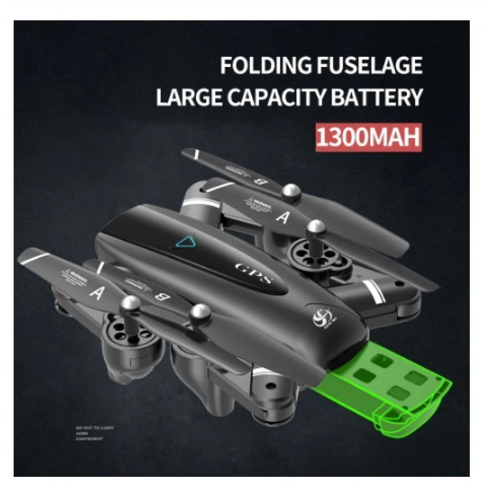 Pioneer: GD-118 Professional Foldable Drone Wifi Fpv Mavic 4k HD Camera With Remote Control - Image 4