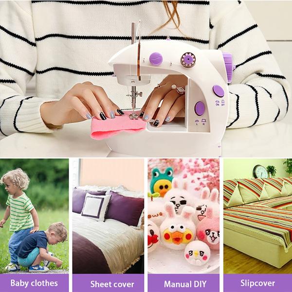 4-in-1 Semi-Automatic Portable Sewing Machine for Home/DIY - Image 14