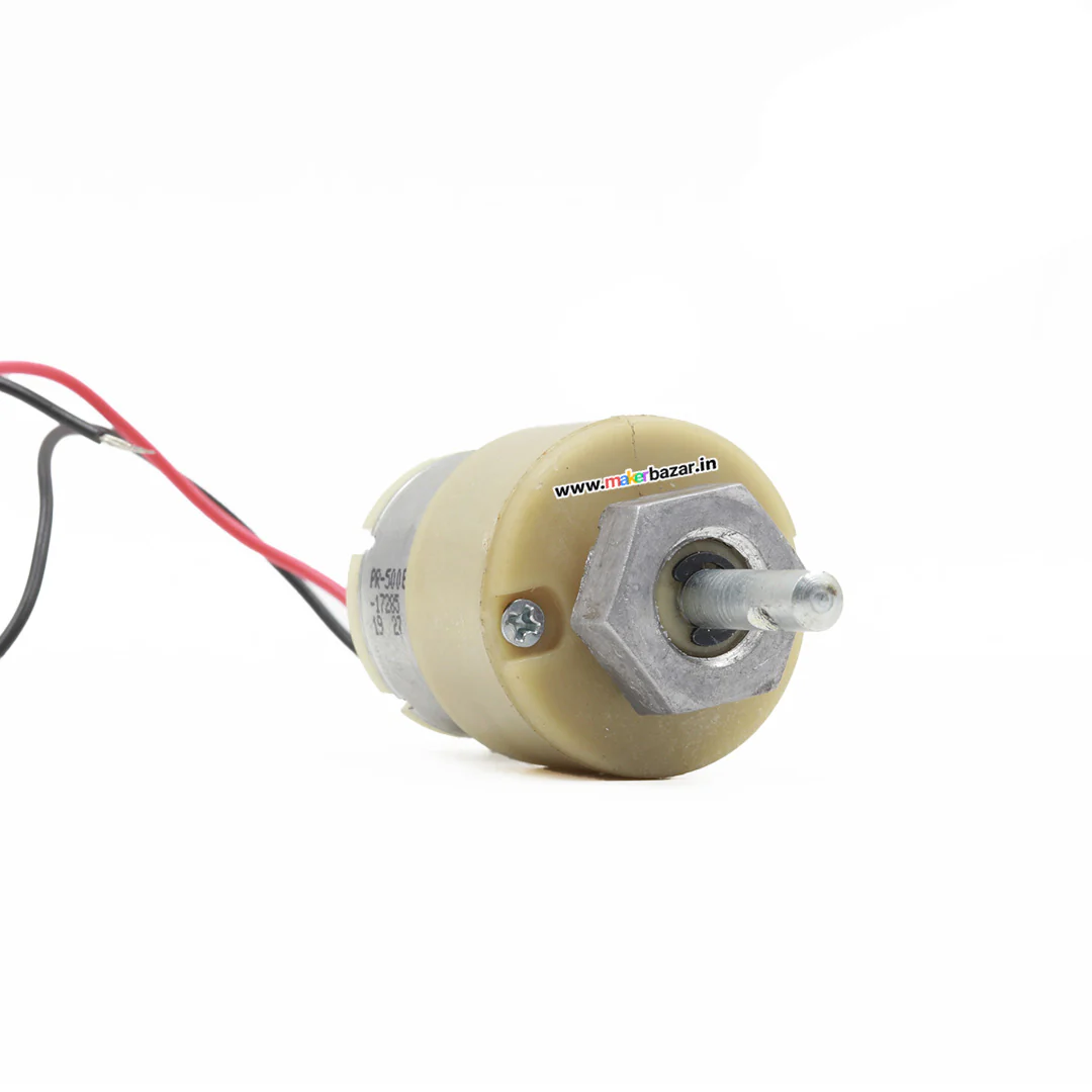 Premium White: 12V Centre Shaft DC Geared Motor - Image 19