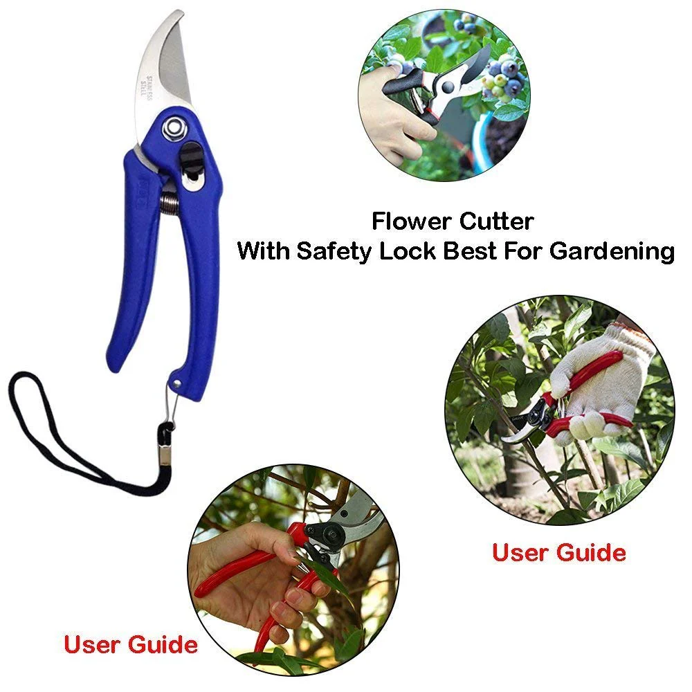 Professional Pruning Shears Effort Less Garden Clipper with Stainless Steel Sharp Blade - Image 5