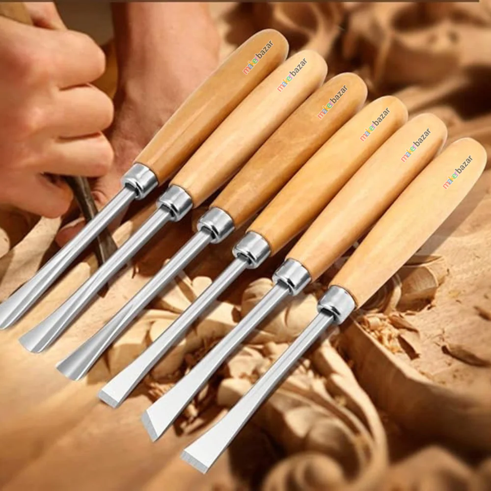 Professional Wood Carving Hand Chisels Set for DIY Woodworking - Image 5