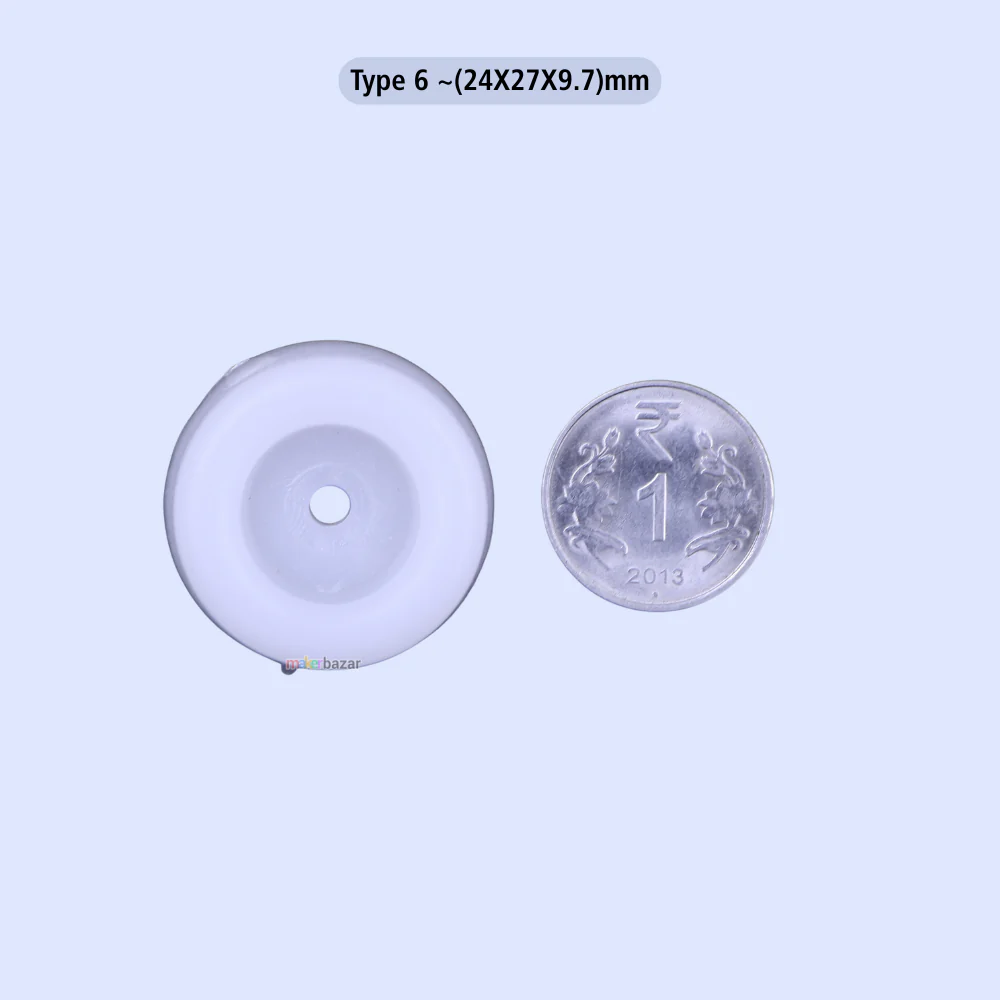 Plastic Furniture Buffer – White Protective Leg Caps (Multiple Sizes) - Image 10