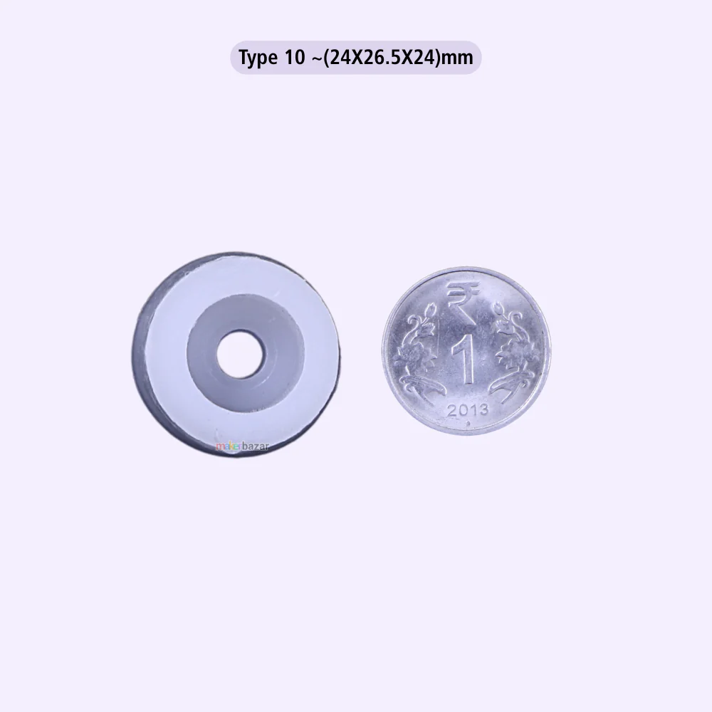 Plastic Furniture Buffer – White Protective Leg Caps (Multiple Sizes) - Image 14