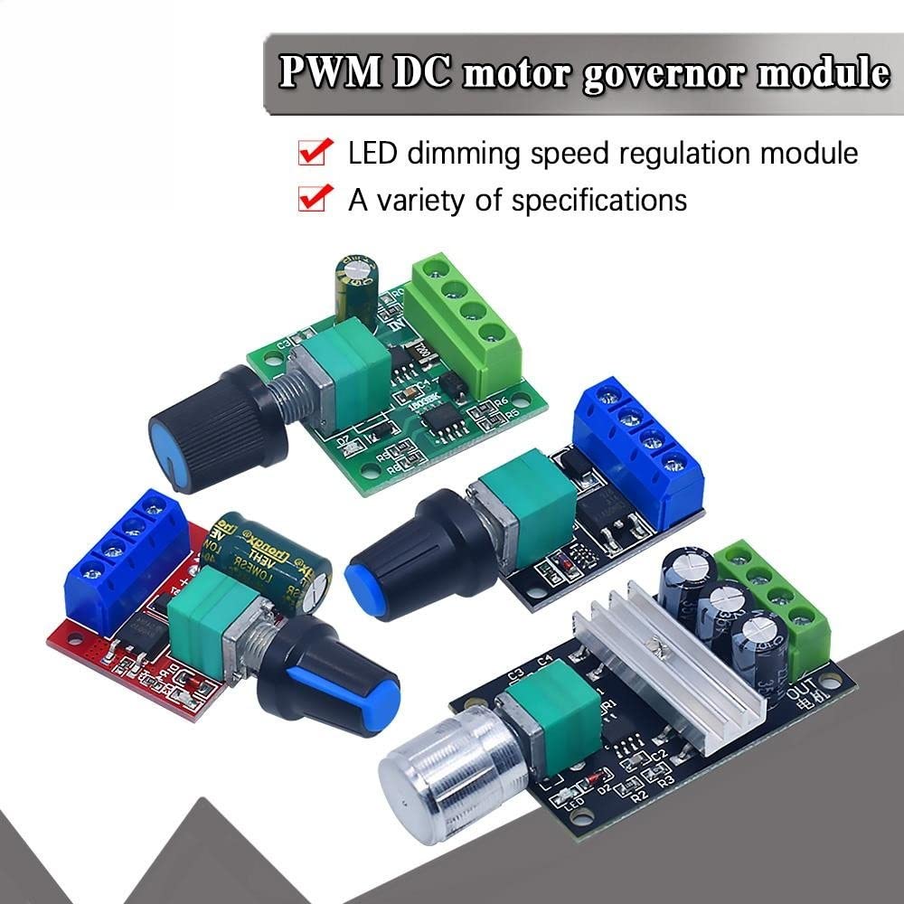 PWM DC Motor Speed Controller 1.8V/3V/5V/6V/12V - 2A - Image 7