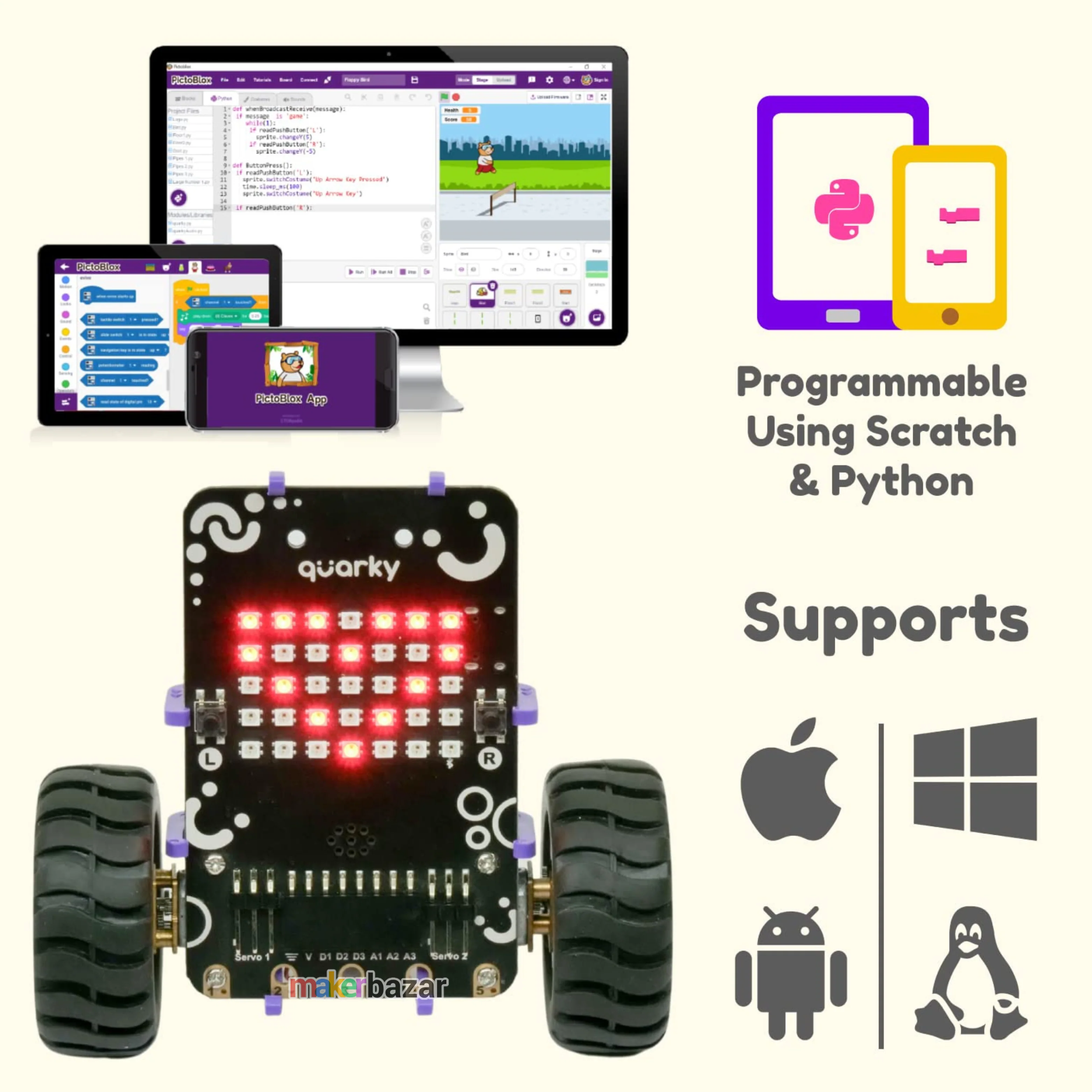 Quarky Innovator Kit – AI & Robotics Learning Kit for Kids - Image 4