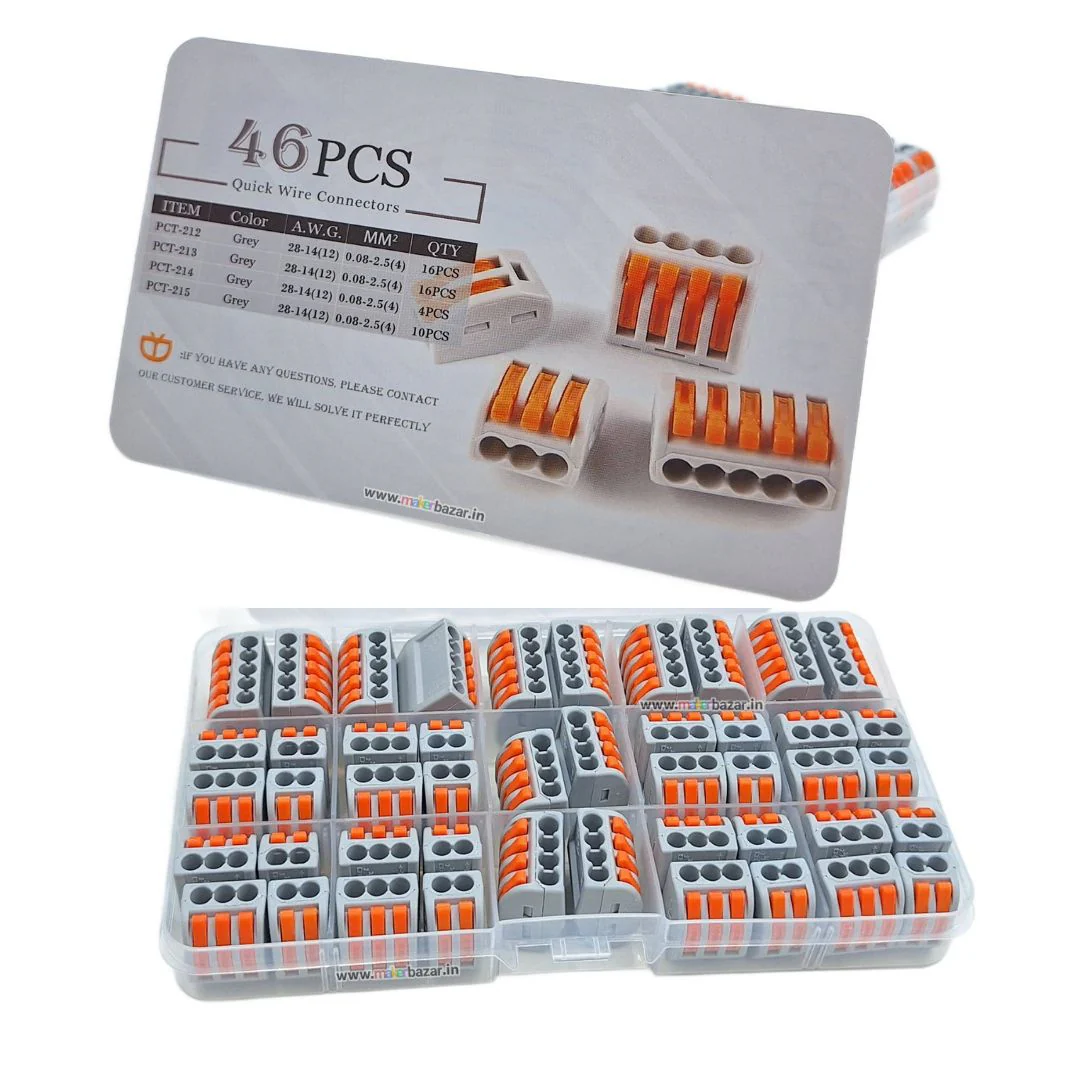 Quick Electrical Wire Connectors Kit (PCT-SPL Terminal Blocks) - Image 3