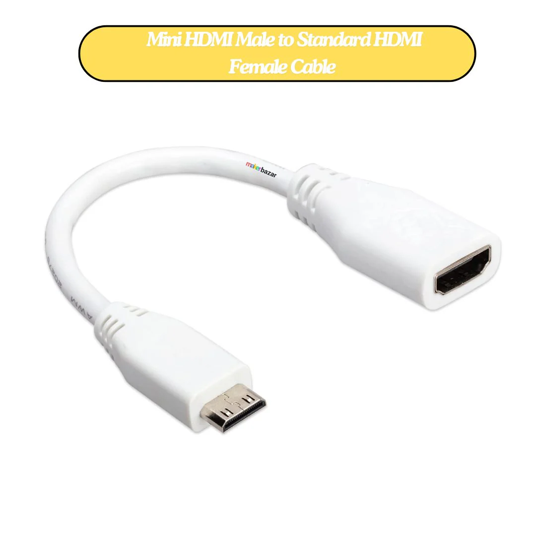 Raspberry Pi Official Mini HDMI Male to HDMI Female Converter - Image 5
