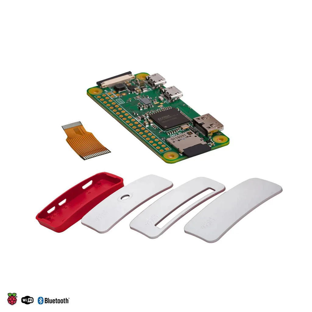 Raspberry Pi Zero W with Case and Camera Cable - Image 2