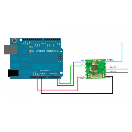 RDA5807M FM Stereo Radio Module RRD-102 V2.0 Wireless Pro for Arduino Tuner - Image 3