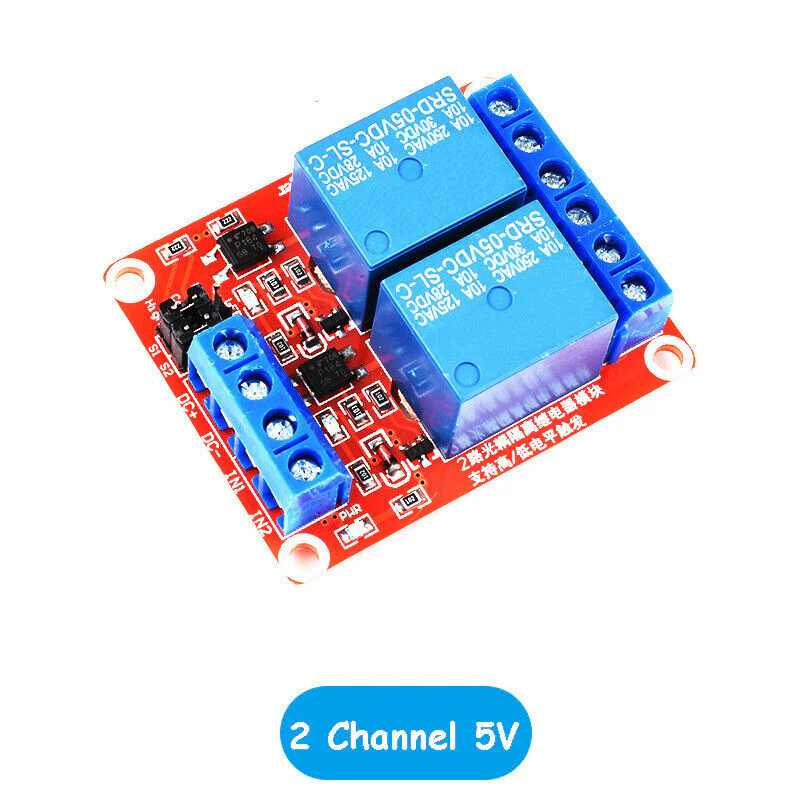 Red Relay Board Module with High/Low Level Trigger Optocoupler - Image 12