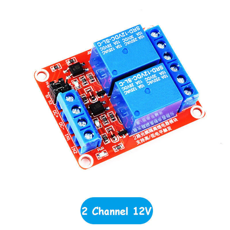 Red Relay Board Module with High/Low Level Trigger Optocoupler - Image 13