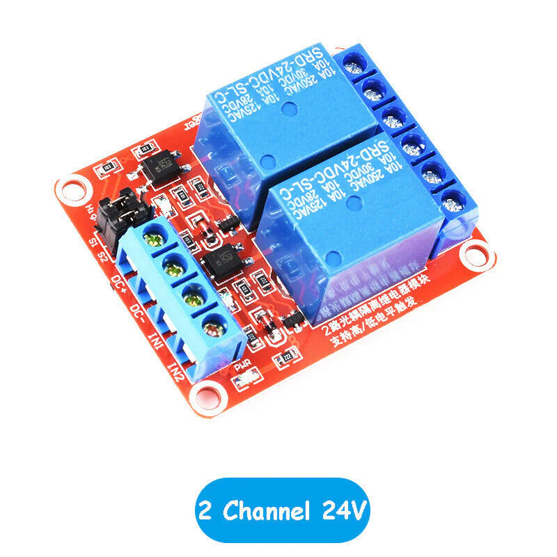 Red Relay Board Module with High/Low Level Trigger Optocoupler - Image 14
