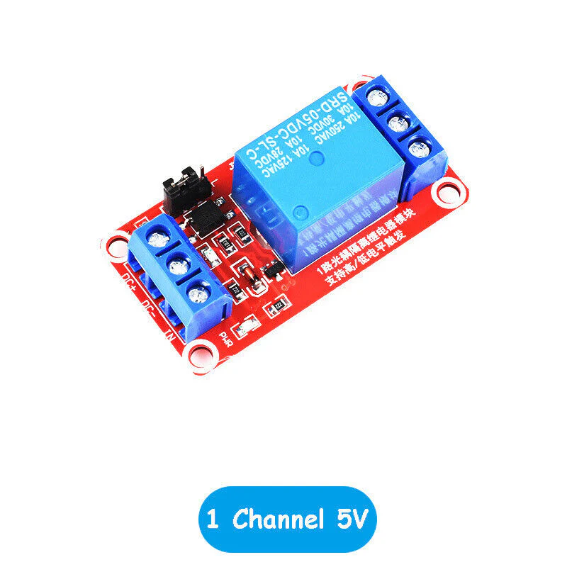 Red Relay Board Module with High/Low Level Trigger Optocoupler - Image 9