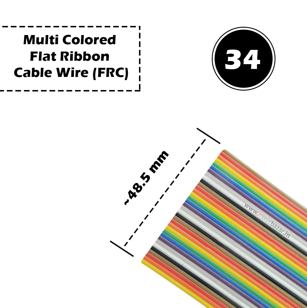 2651 FRC Dupont Wire Multi-Colored Flat Ribbon Cable - Image 7
