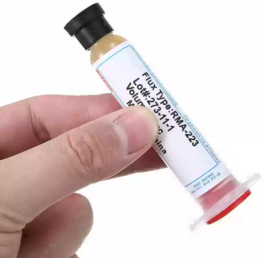 RMA-223 10cc Lead-Free No-Clean Solder Flux Paste Syringe Tube - Image 2
