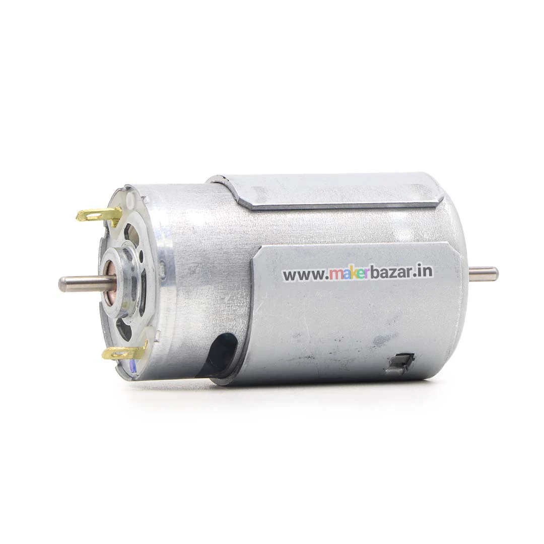 66x30 RS-395 1031330 Johnson Motor Dual Shaft DC 6-12V With Metal Clip - Image 4