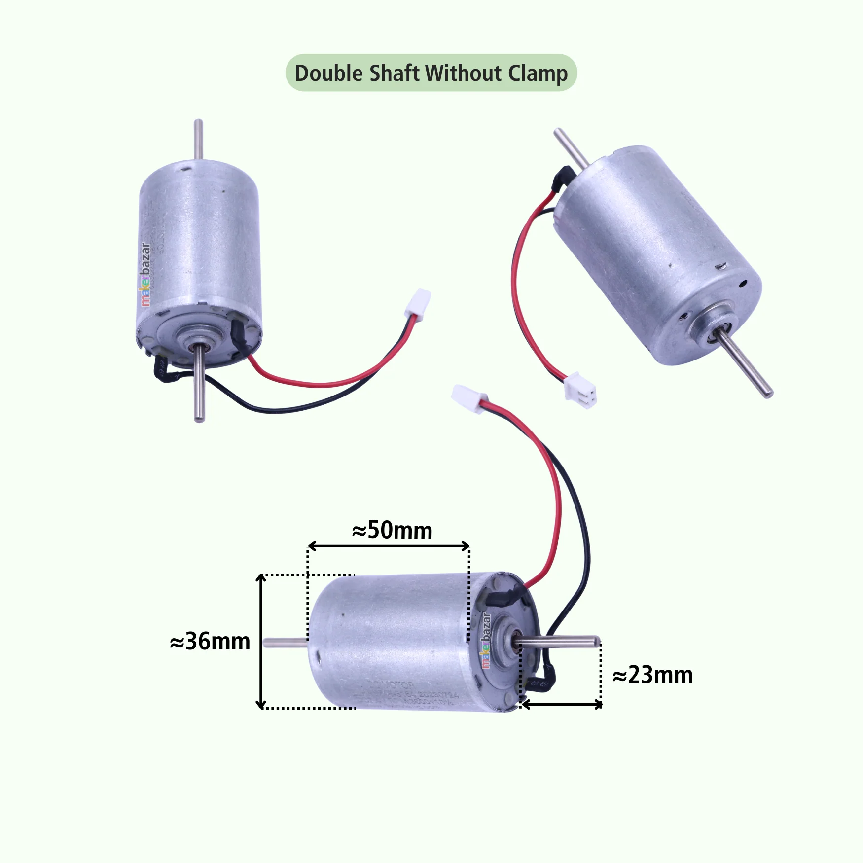 RS-545 High Speed 12VDC Motor - Image 4
