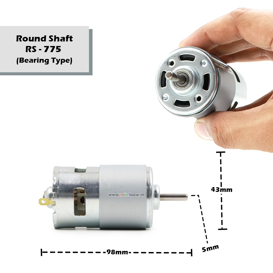 12VDC 775 Motor - Image 5