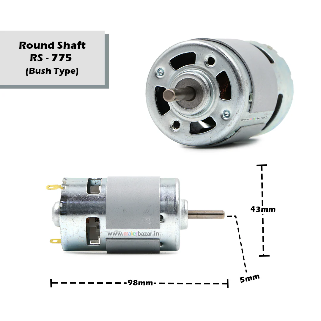 12VDC 775 Motor - Image 7