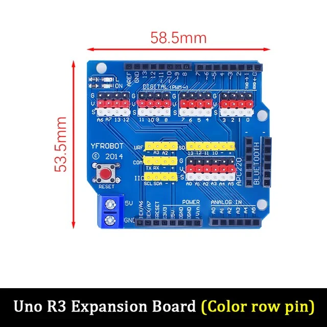 Sensor Shield V5 Expansion Board For Arduino Uno - Image 2