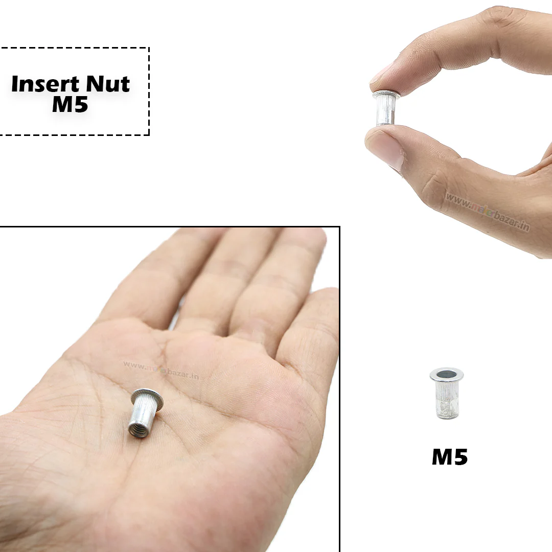 Silver Metal Rivet Insert Nut - Image 6