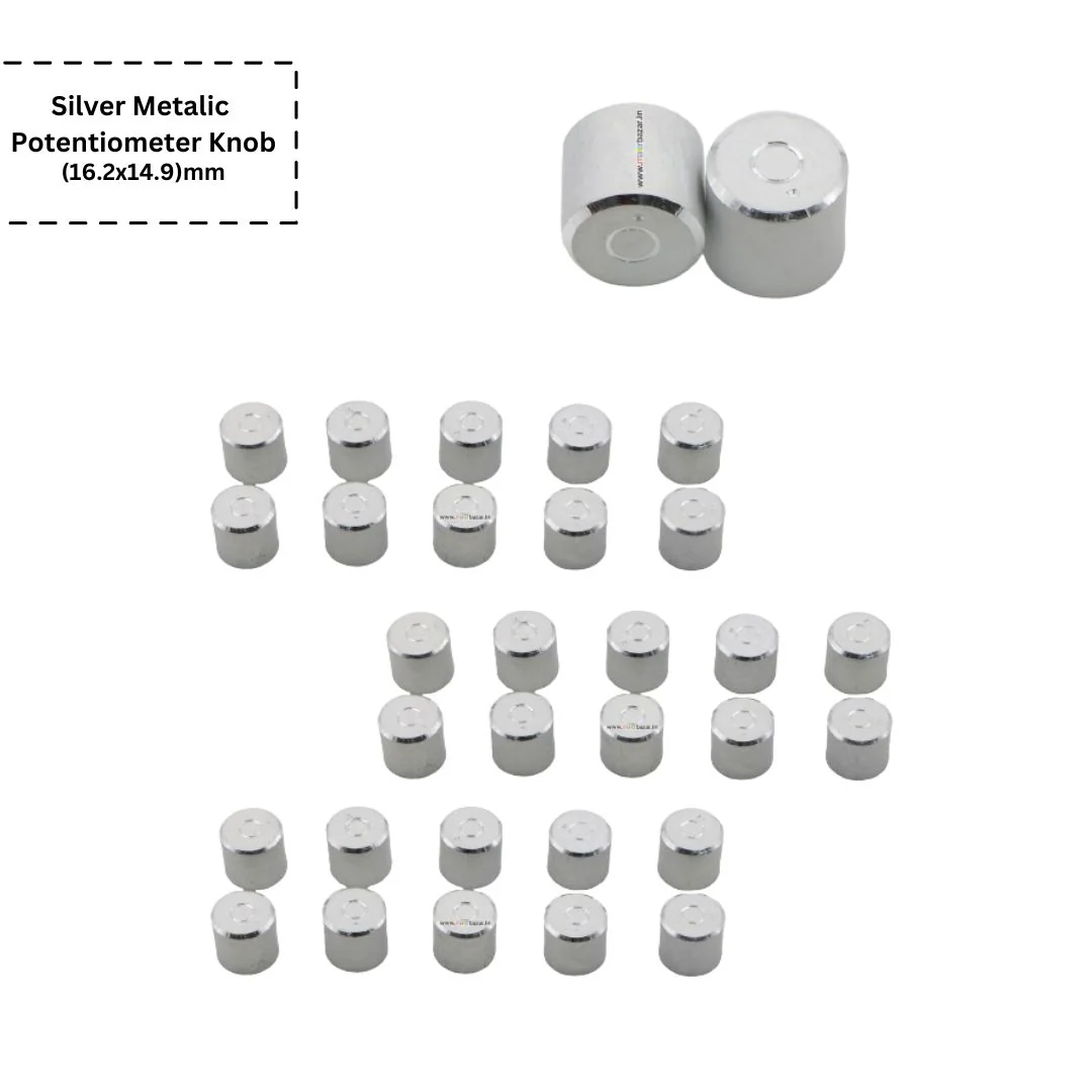 Silver Metalic Potentiometer Knob - Image 9