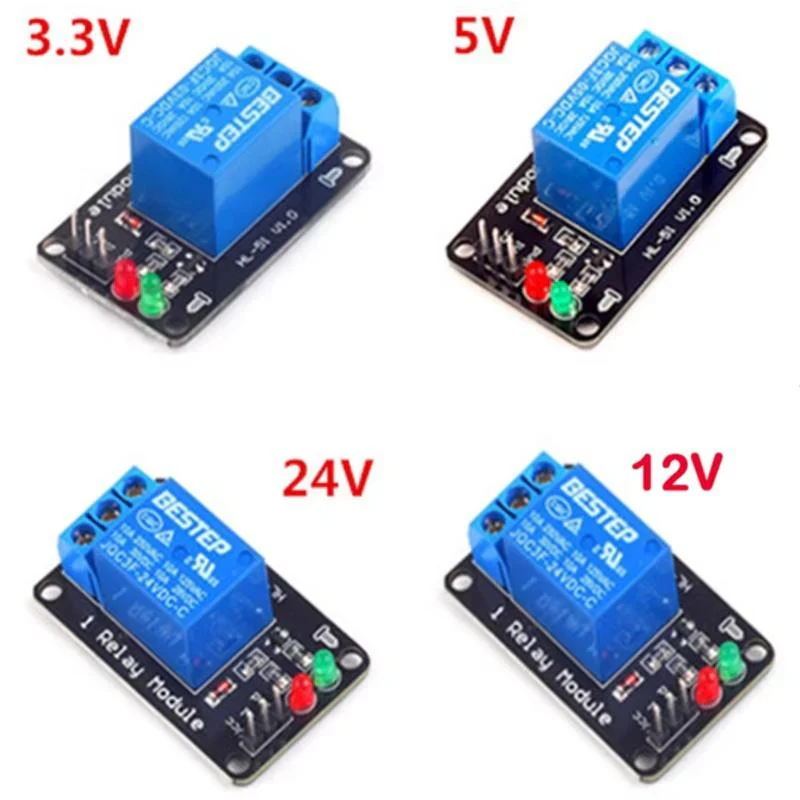 Single Channel Relay Module [Black] - Image 2