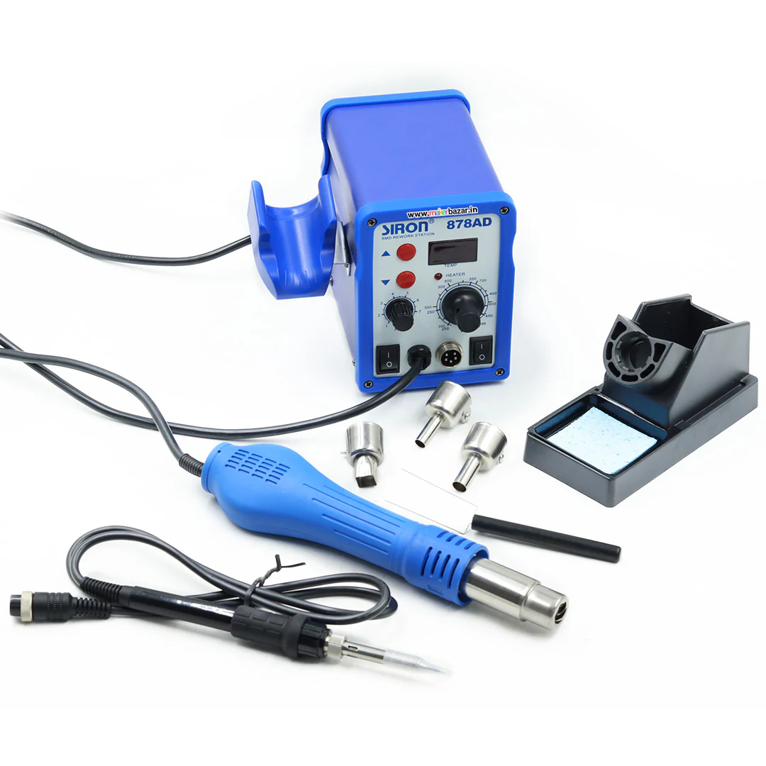 Siron: 878AD 2-in-1 Digital SMD Rework Station - Image 2