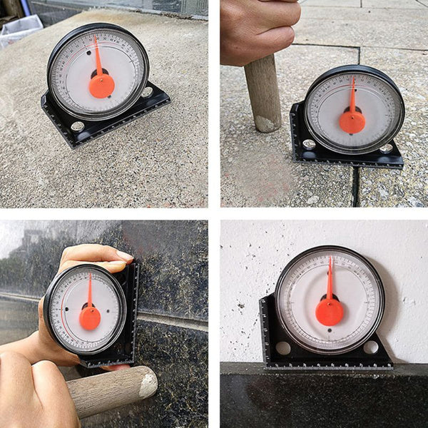 [Type 1] Slope Inclinometer Protractor Angle Finder Tilt Level Meter Clinometer Gauge With Magnetic Base - Image 3