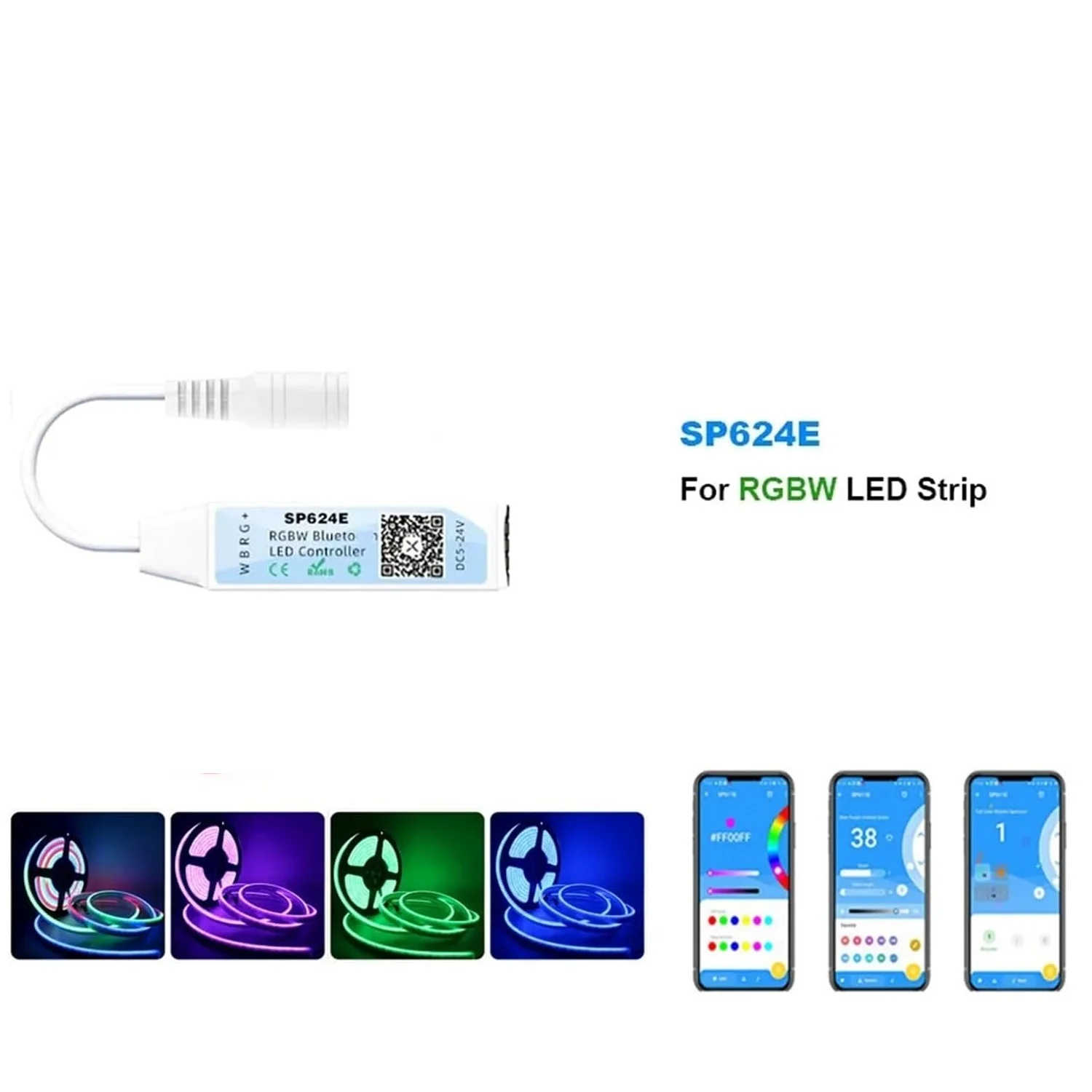 SP-Series Mini Bluetooth LED Strip Controller App Based Module - Image 9
