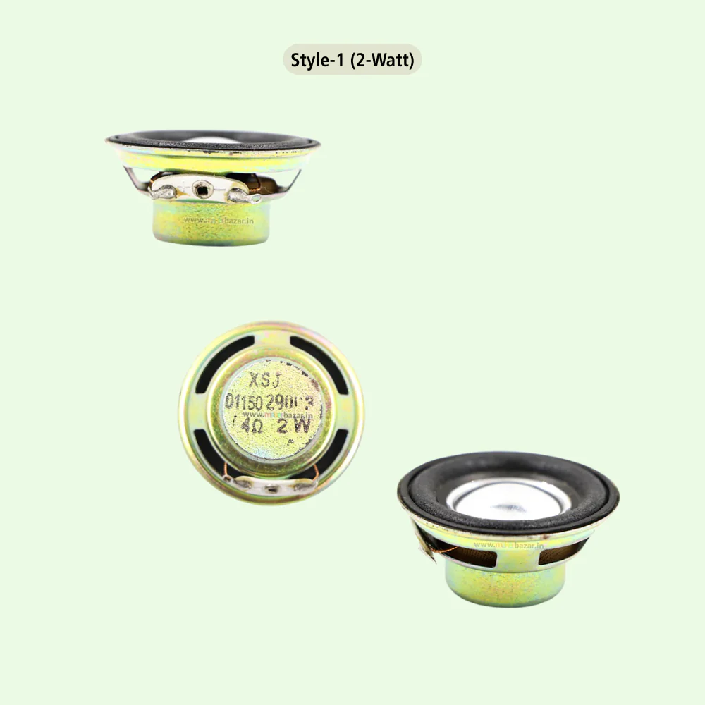 40mm 4-Ohm Speaker Aluminum Shell Internal Magnet 1.6inch - Image 4