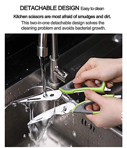 8 in 1 Stainless Steel Scissor With Plastic Handle And Cover - Image 6